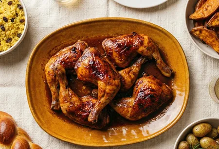 כרעיים עוף בדבש וסילאן