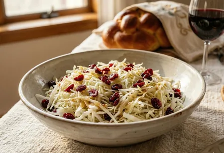 כרוב לבן חמוציות